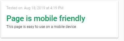 Mobile friendly proof