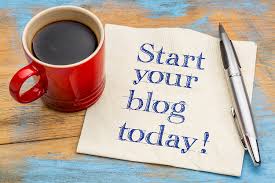 image of blogging